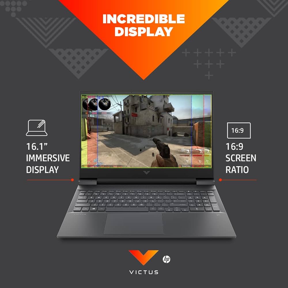HP Victus Ryzen 7 6800H 16.1-Inch(40.9 Cm) Fhd Gaming Laptop